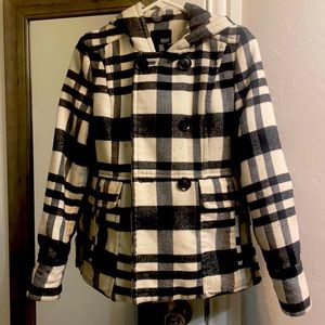 Black & White Ana Coat